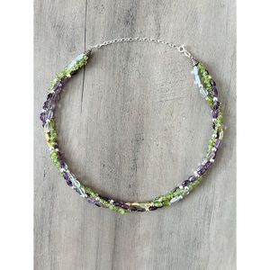 Multi-Color Bead Necklace